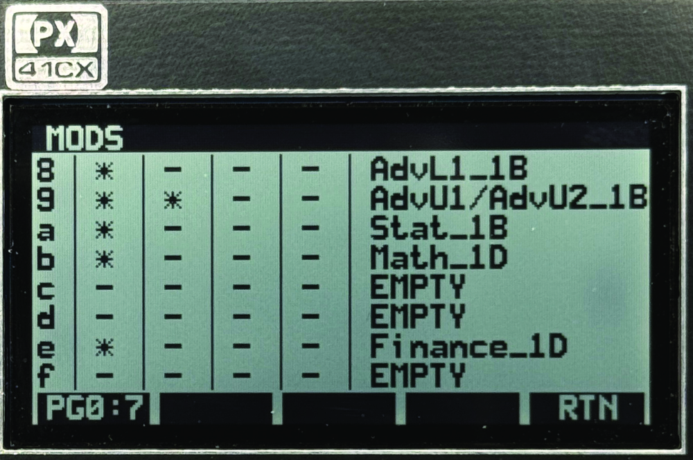 view modules